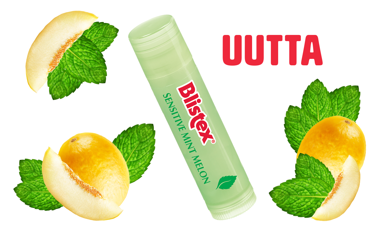 Blistex Sensitive Mint Melon banneri